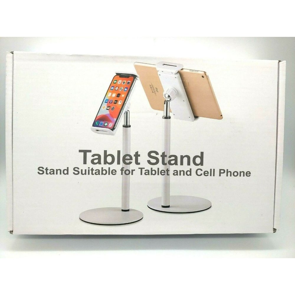 Adjust Posture Tablet And Cell Phone Stand 360 Degree Rotating Metal Base